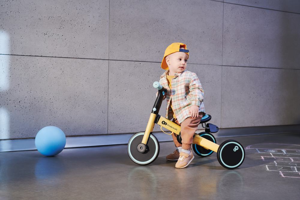 KINDERKRAFT Trojkolka 4Trike Sunflower Blue