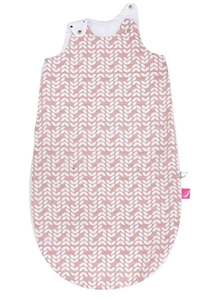 MOTHERHOOD Vak spací 2v1 ZIP-A-Round Beige mušelínový Pink Classics 3-18m 0,5 tog