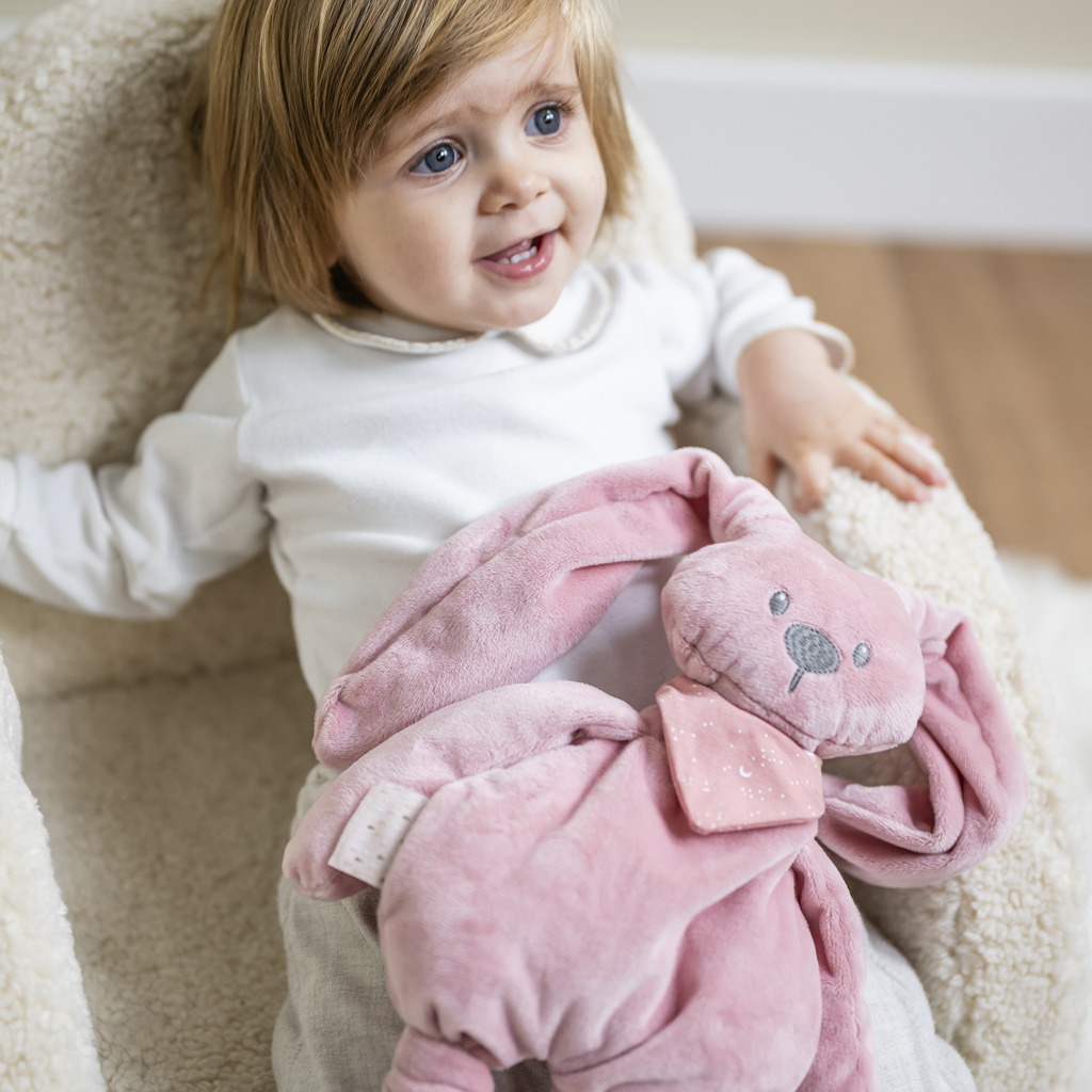 NATTOU Hračka plyšový Lapidou Glow staroružová 36 cm, 0 m+