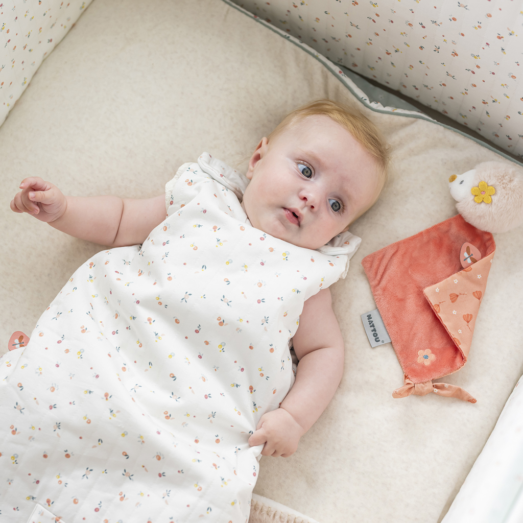 NATTOU Maznáčik plyšový mini ježko Zoe 28 cm Mila, Zoe &amp; Lana