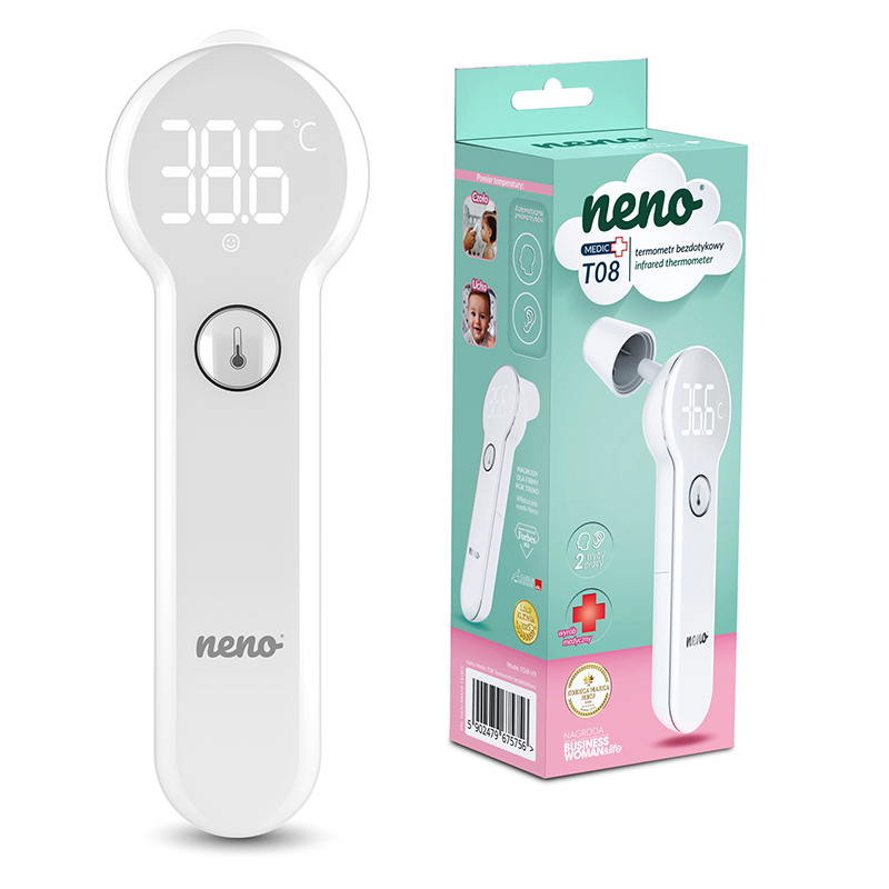 NENO Teplomer bezdotykový Medic T08