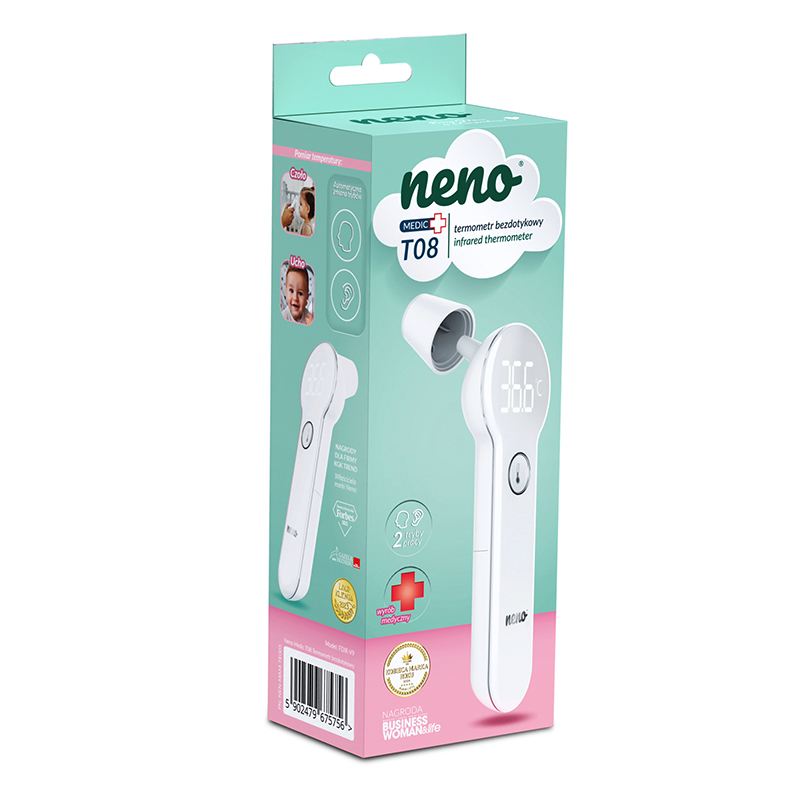 NENO Teplomer bezdotykový Medic T08