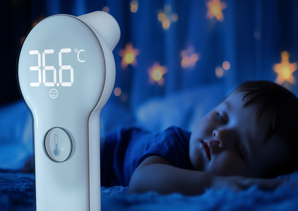 NENO Teplomer bezdotykový Medic T08