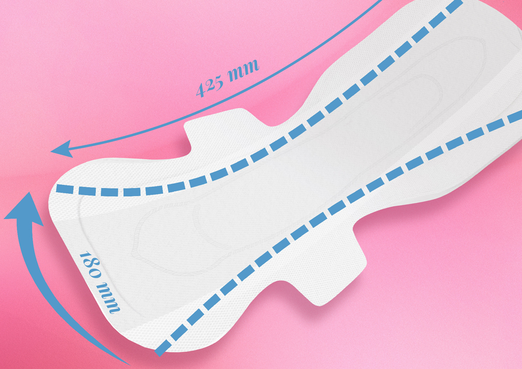 NENO Vložky popôrodné s krídelkami Soffio 8 ks