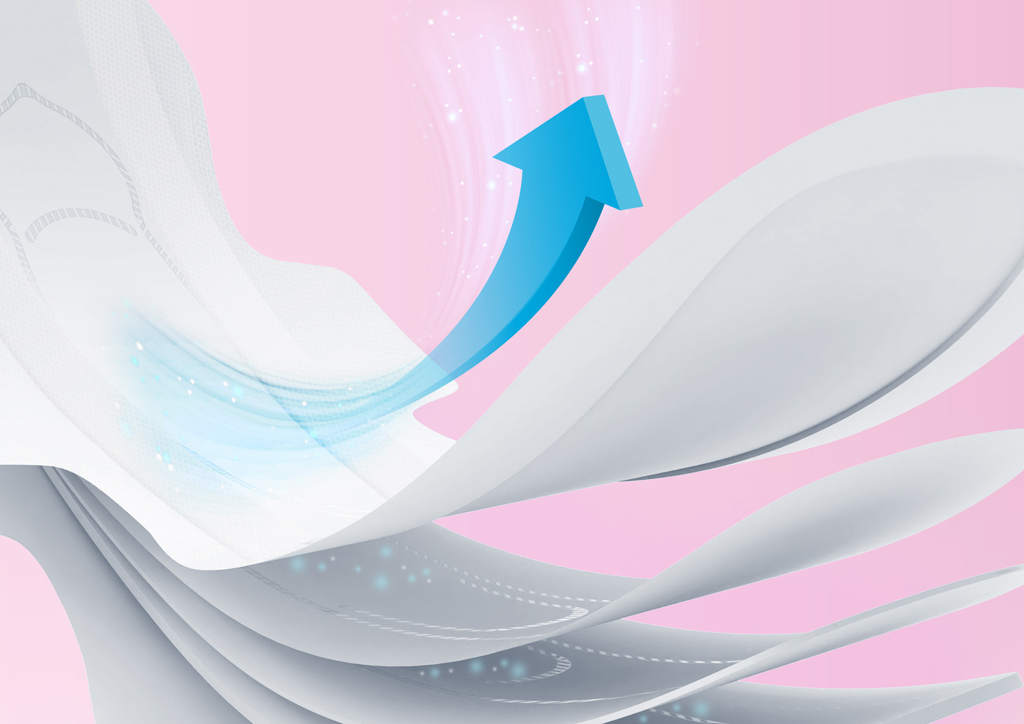 NENO Vložky popôrodné s krídelkami Soffio 8 ks