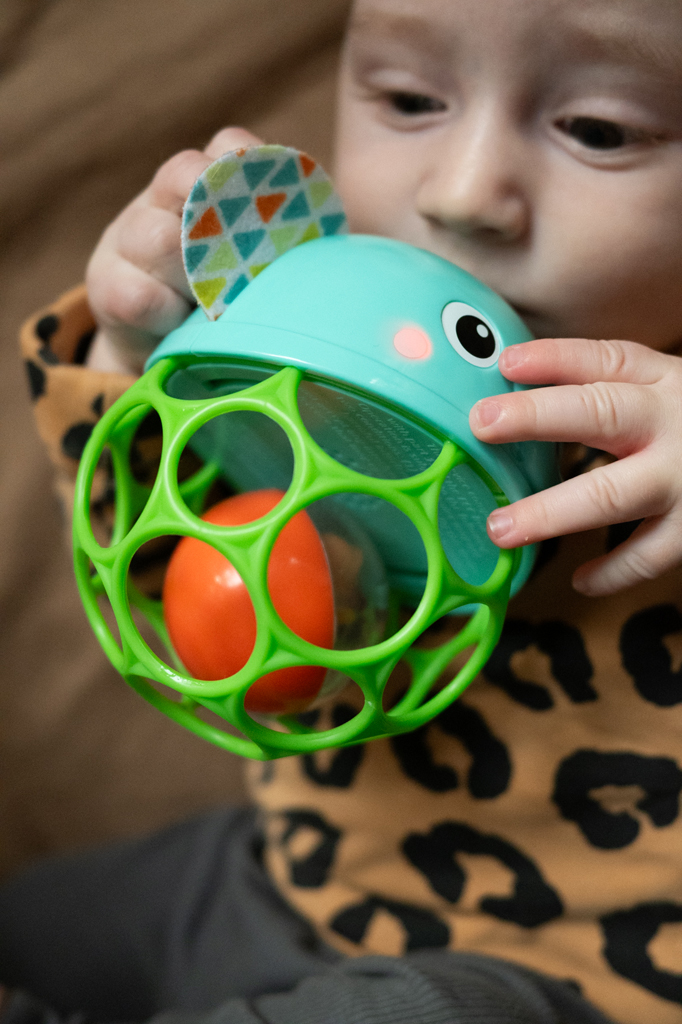 OBALL Hračka hudobná svietiaca Giggle &amp; Glow™ 3m+