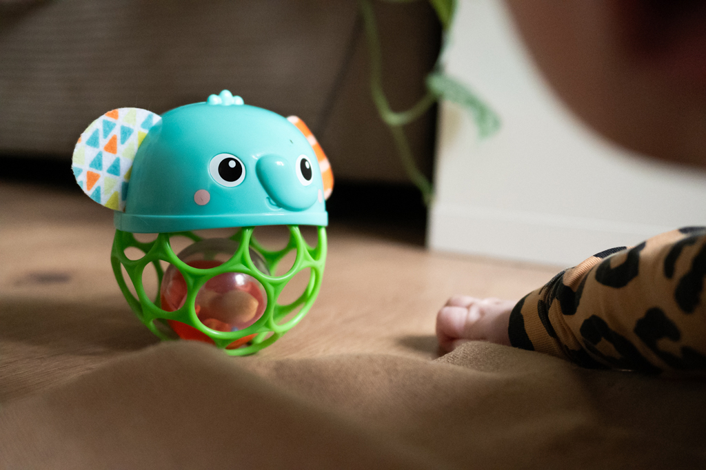 OBALL Hračka hudobná svietiaca Giggle &amp; Glow™ 3m+