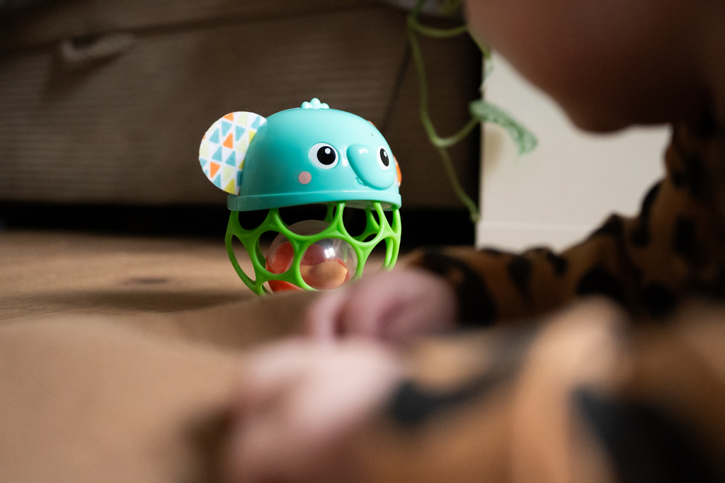 OBALL Hračka hudobná svietiaca Giggle &amp; Glow™ 3m+