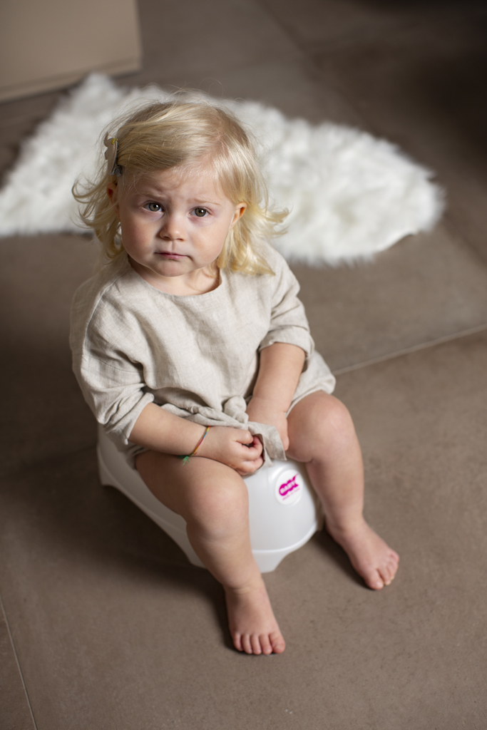 OK BABY Nočník Relax white