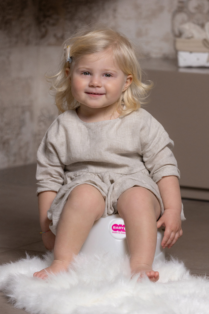 OK BABY Nočník Relax white