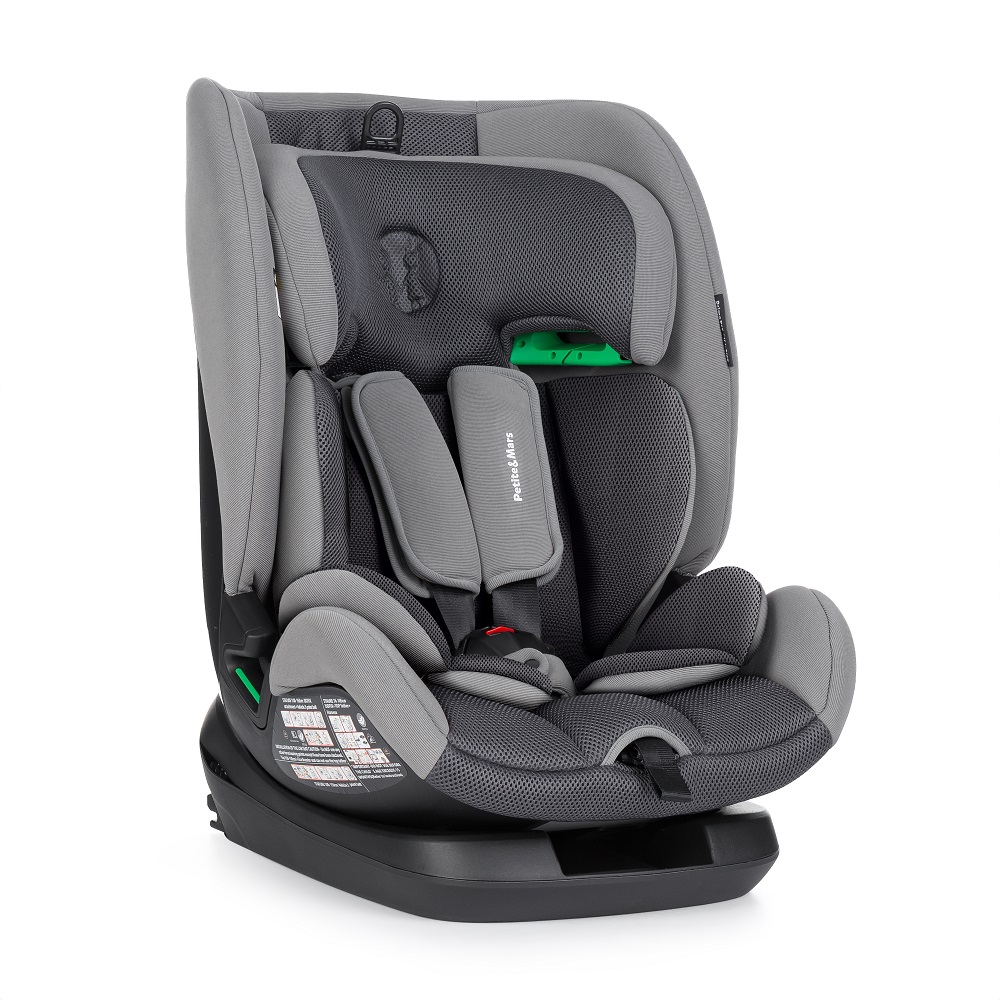 PETITE&amp;MARS Autosedačka Prime Pro i-Size Grey Air 76-150 cm (9-36 kg)