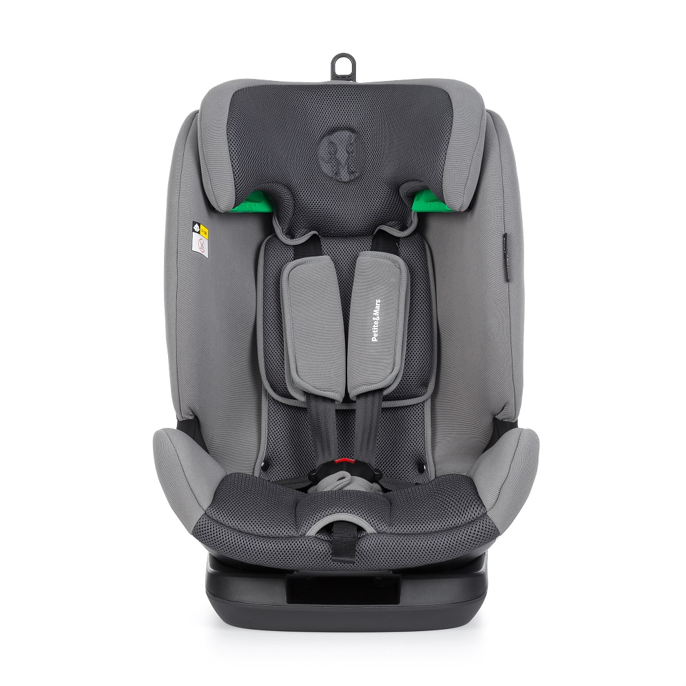 PETITE&amp;MARS Autosedačka Prime Pro i-Size Grey Air 76-150 cm (9-36 kg)