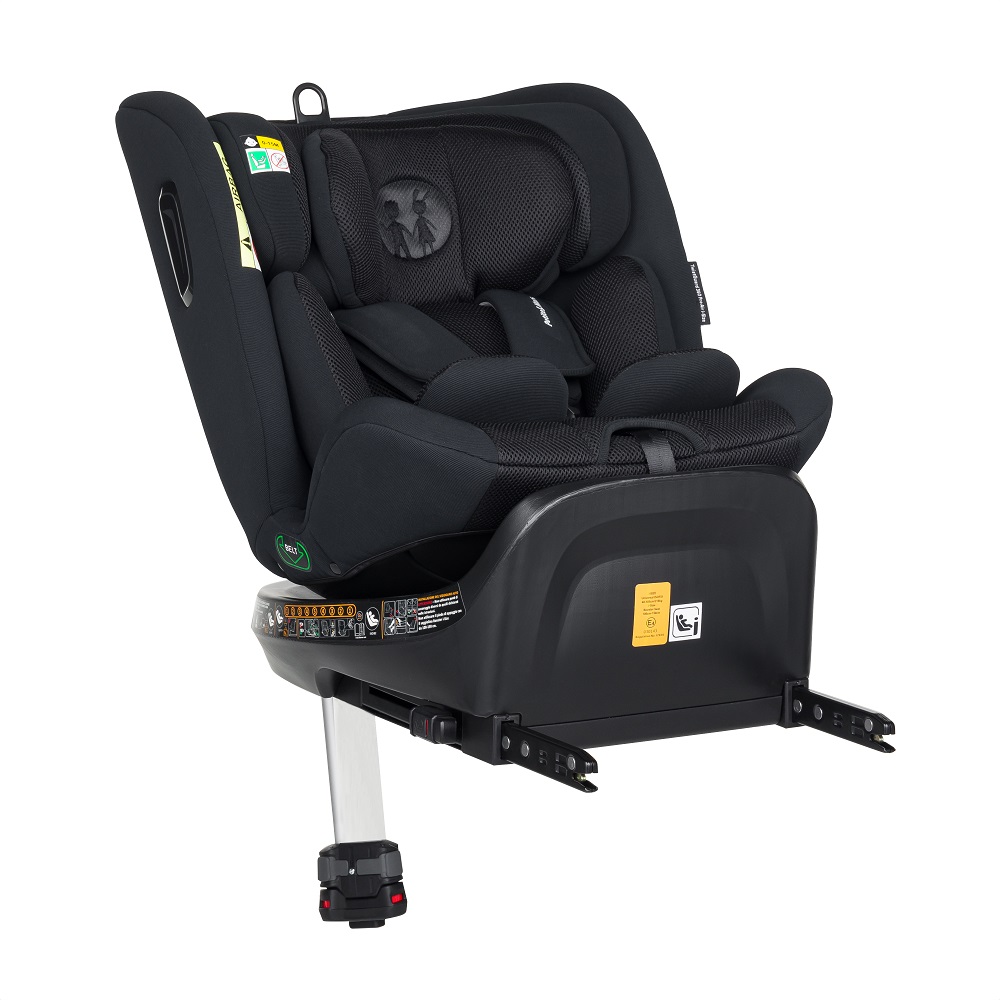 PETITE&amp;MARS Autosedačka Twistguard Pro i-Size Black Air 40-150 cm(0-36 kg)