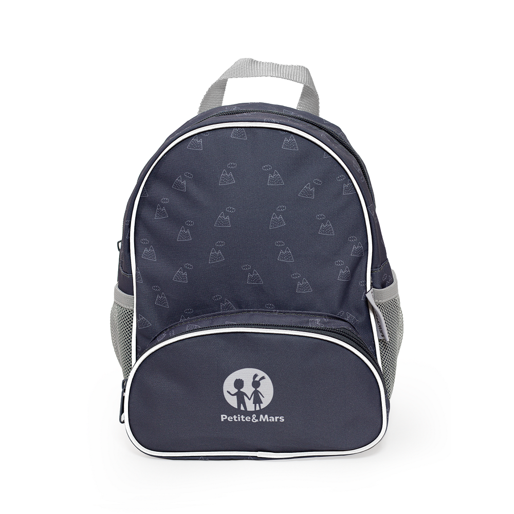 PETITE&amp;MARS Batôžtek detský Backie Grey Hills