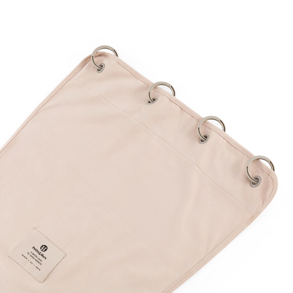 PETITE&amp;MARS Clona slnečná do kočíka Sunny Rose Petal