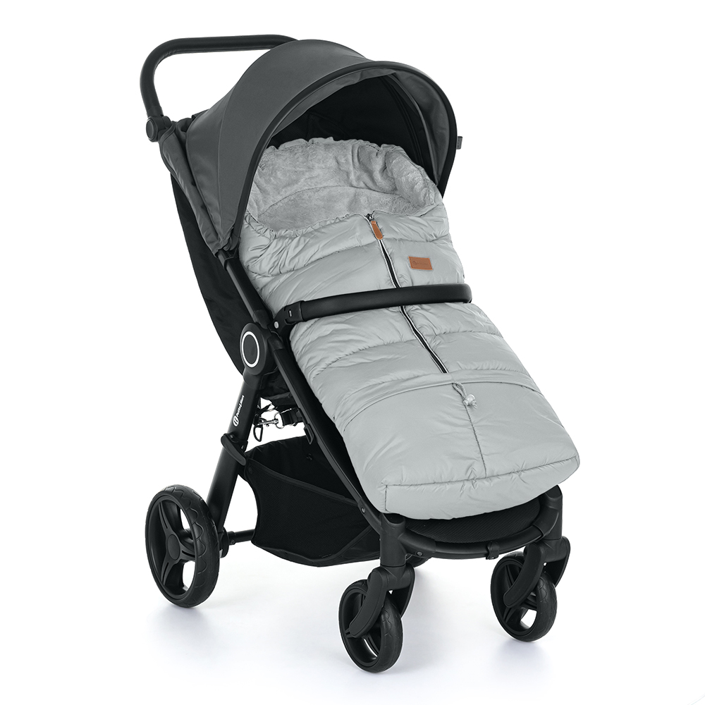 PETITE&amp;MARS Fusak nastaviteľný 3v1 Jibot Quiet Grey