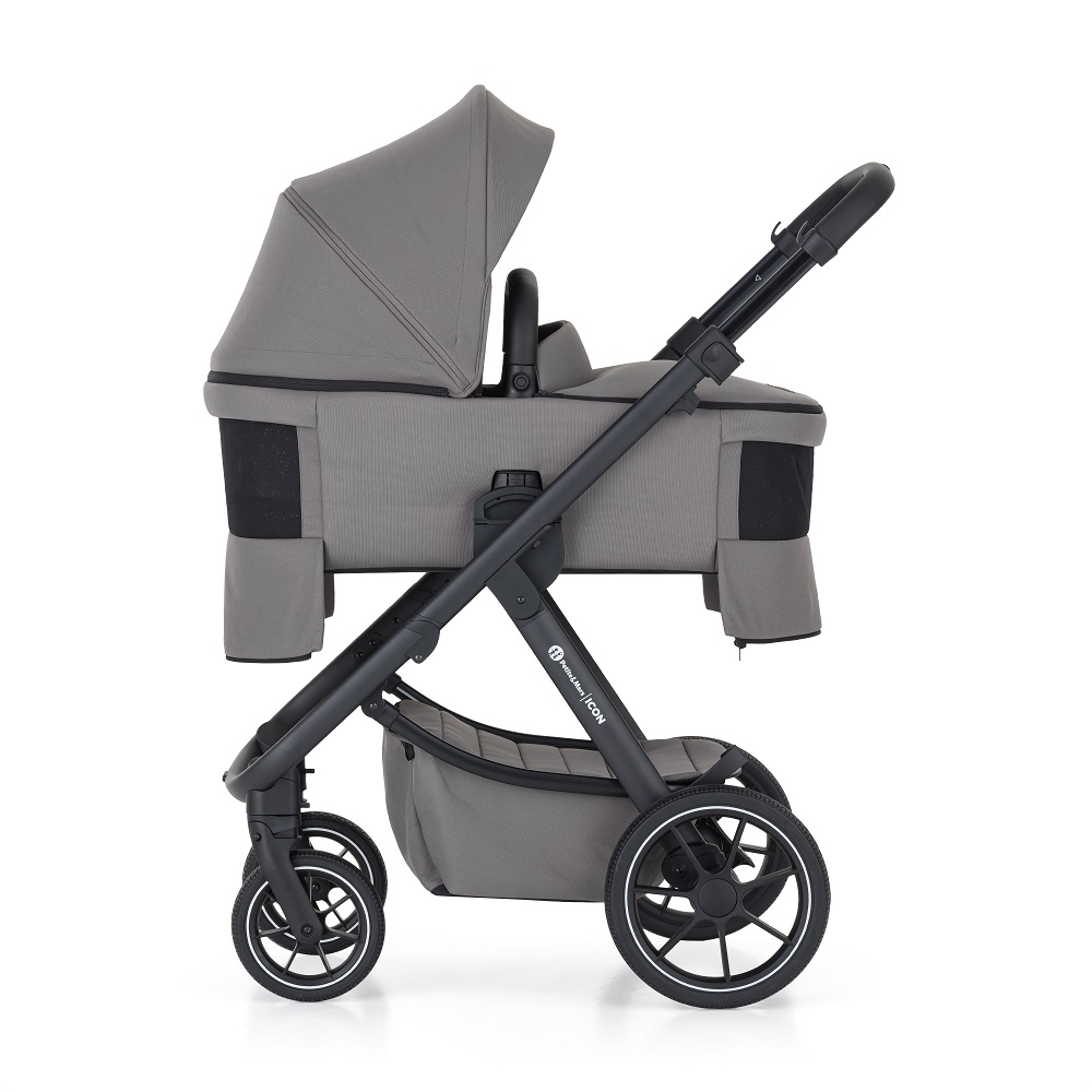 PETITE&amp;MARS Kočík kombinovaný ICON 2v1 Dove Grey XXL RWS