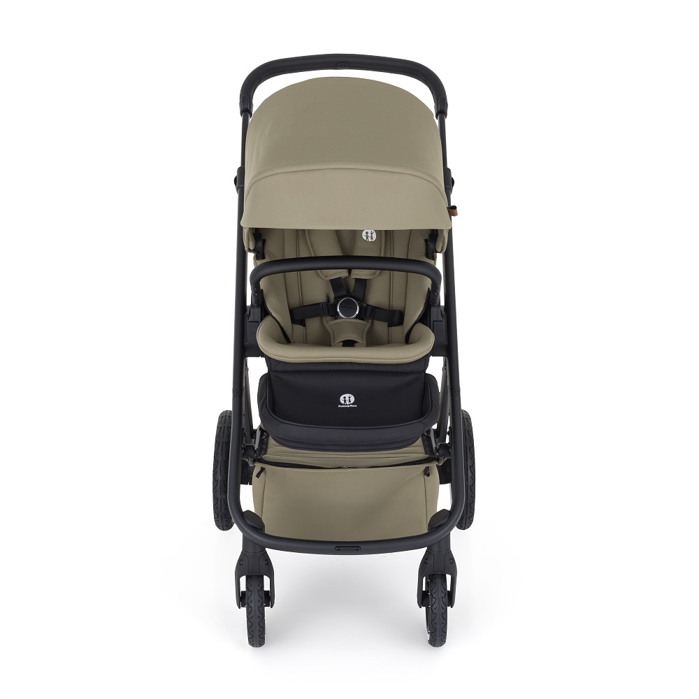 PETITE&amp;MARS Kočík kombinovaný ICON 2v1 Mossy Green XXL AIR + Core Pro i-Size Black Grey + Báza