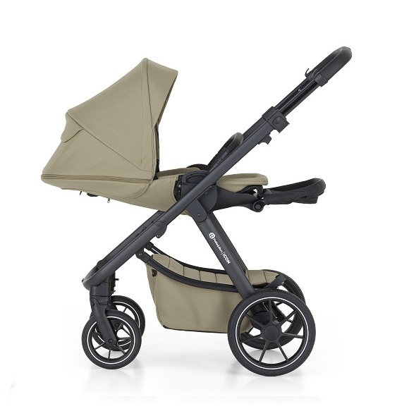 PETITE&amp;MARS Kočík kombinovaný ICON 2v1 Mossy Green XXL RWS + Core Pro i-Size Black Grey + Báza