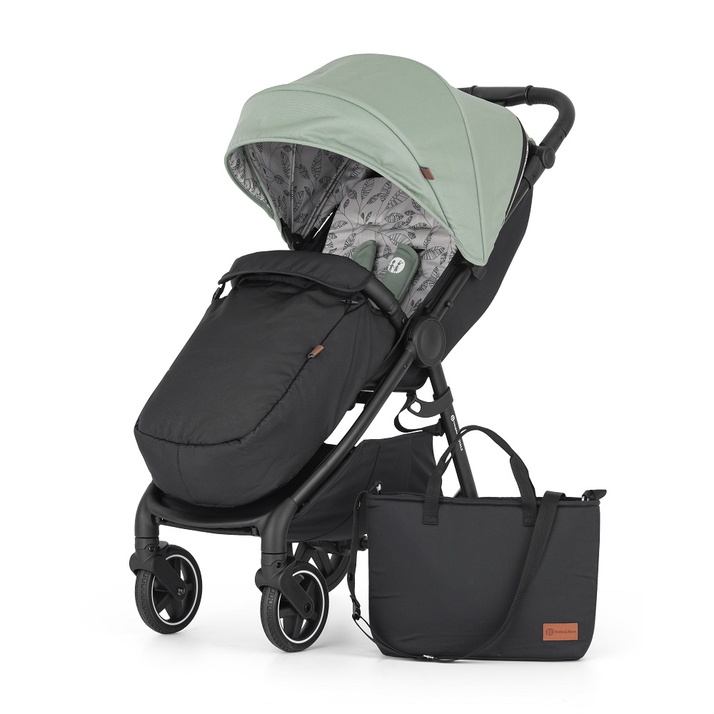 PETITE&MARS Kočík športový Royal3 Black Iron Green