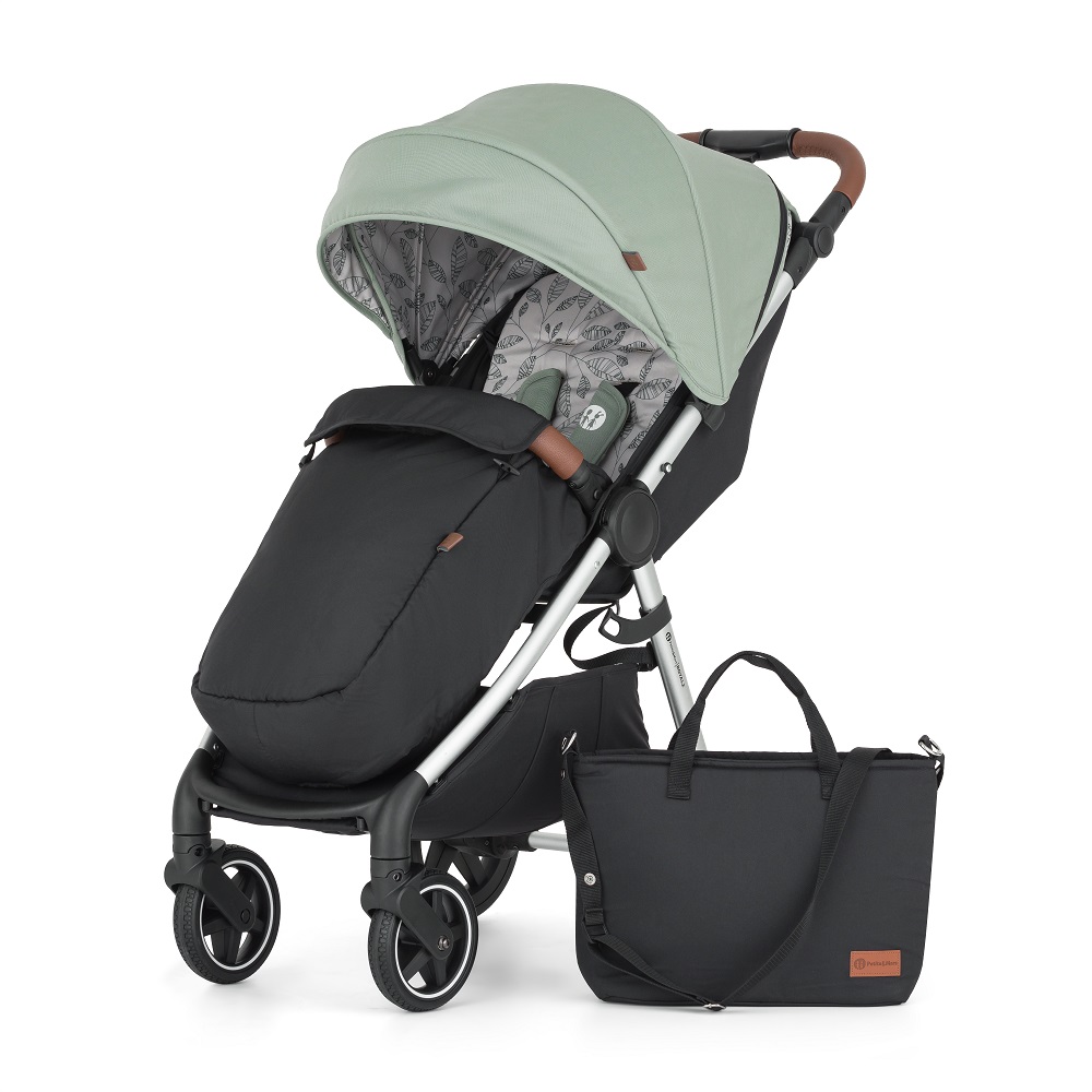 PETITE&MARS Kočík športový Royal3 Silver Iron Green