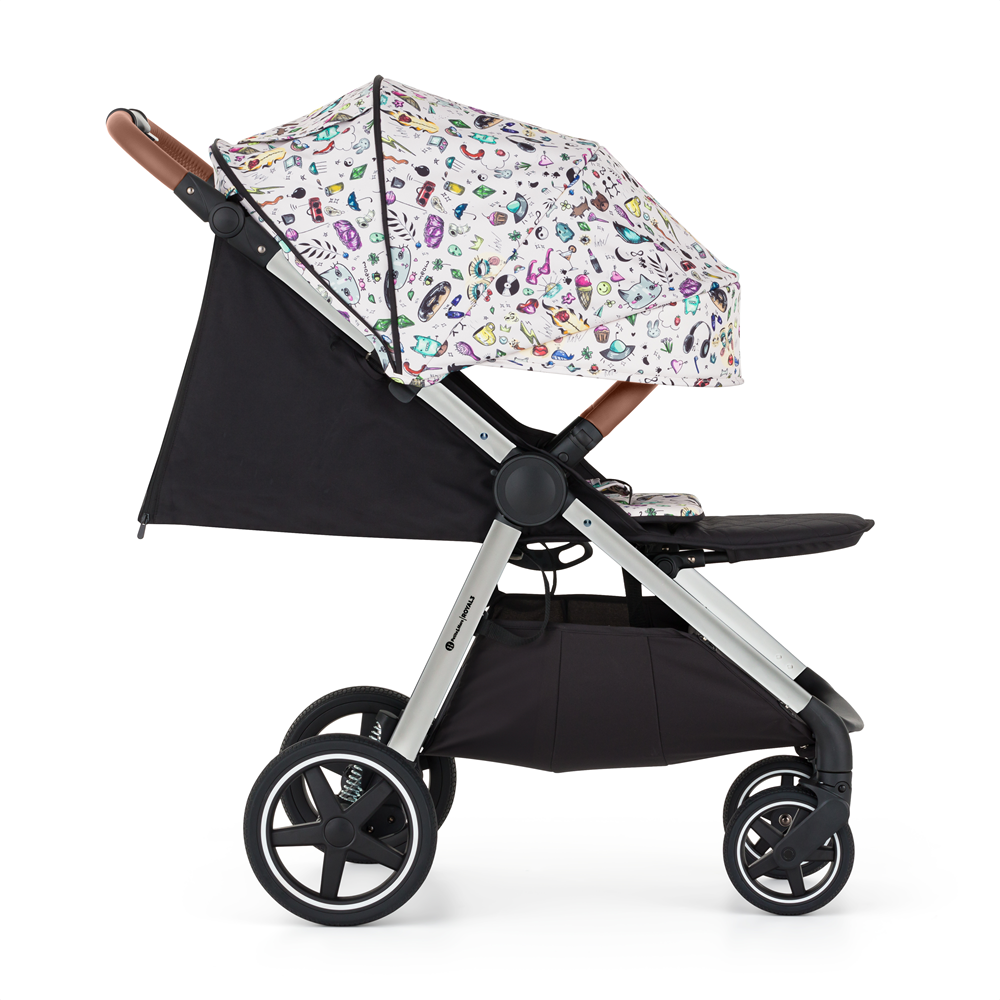 PETITE&amp;MARS Kočík športový Royal3 Silver Limited100 Tattoo