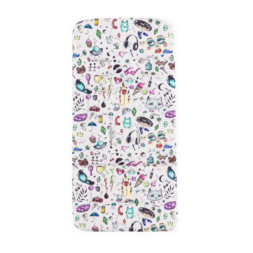 PETITE&amp;MARS Kočík športový Royal3 Silver Limited100 Tattoo