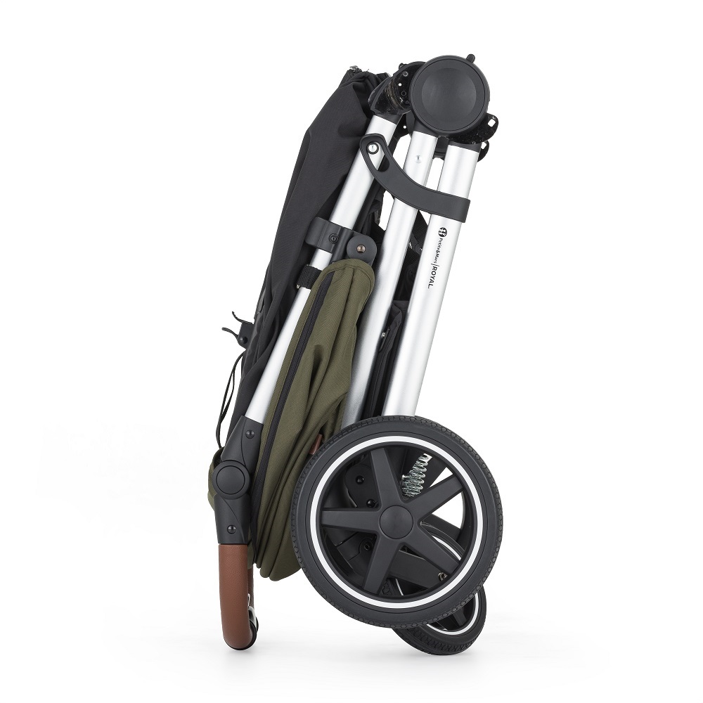 PETITE&amp;MARS Kočík športový Royal3 Silver Mature Olive