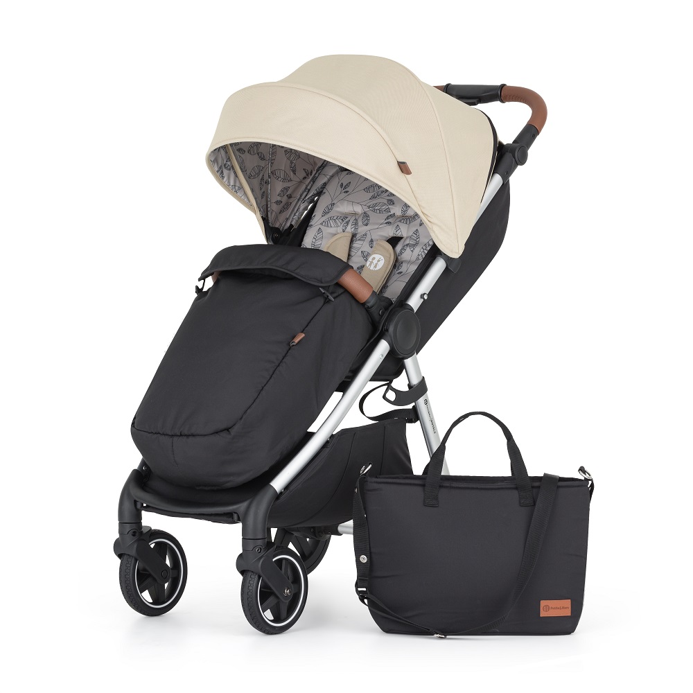 PETITE&amp;MARS Kočík športový Royal3 Silver Sahara Beige