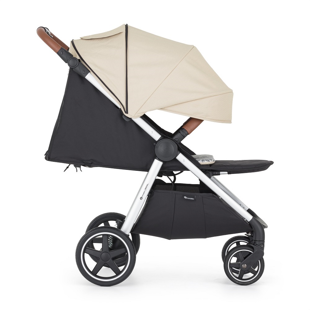 PETITE&amp;MARS Kočík športový Royal3 Silver Sahara Beige