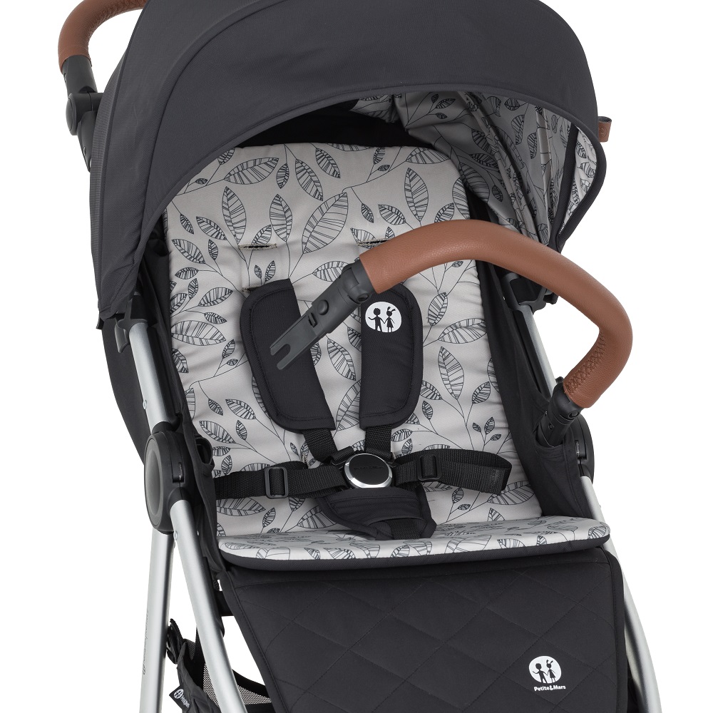 PETITE&amp;MARS Kočík športový Royal3 Silver Sahara Beige
