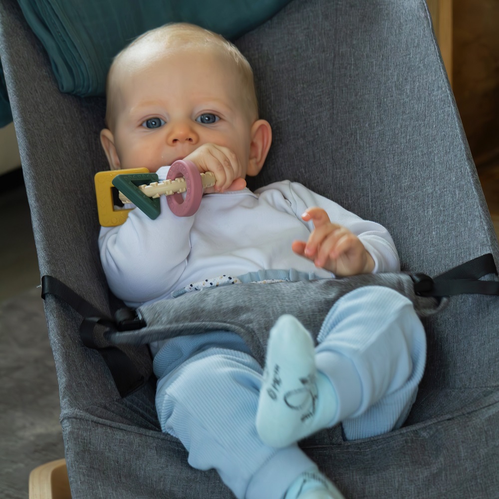 PETITE&amp;MARS Hryzačka silikónová Figures 0m+