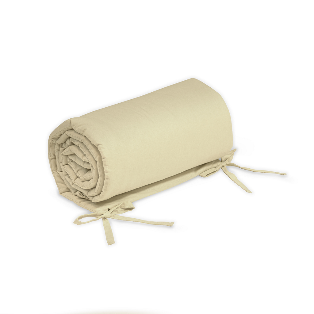 PETITE&amp;MARS Mantinel ochranný do postieľky TILLY MAX Light Beige 360 cm