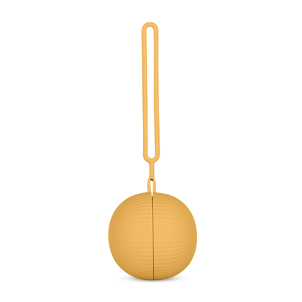 PETITE&amp;MARS Puzdro silikónové na cumlík Intense Ochre 0m+