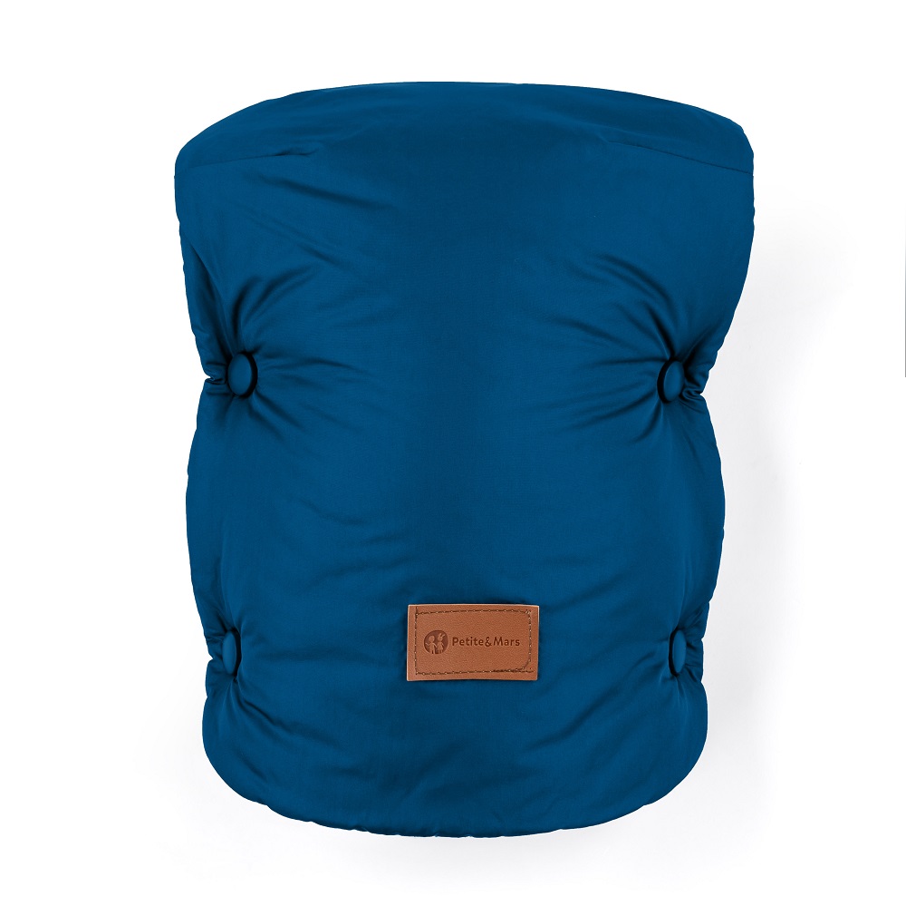 PETITE&amp;MARS Rukávnik / rukavice Jasie na kočík Ocean Blue