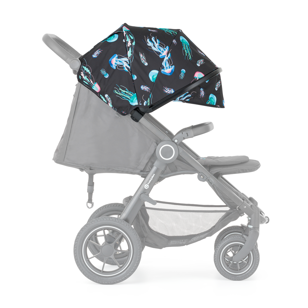 PETITE&amp;MARS Strieška ku kočíku Street2 Limited 100 Jellyfish