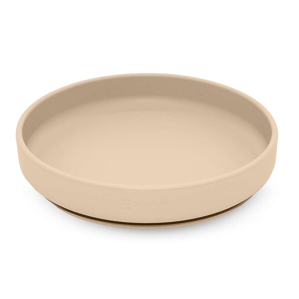PETITE&amp;MARS Tanier silikónový s prísavkou TAKE&amp;MATCH Desert Sand 6m+