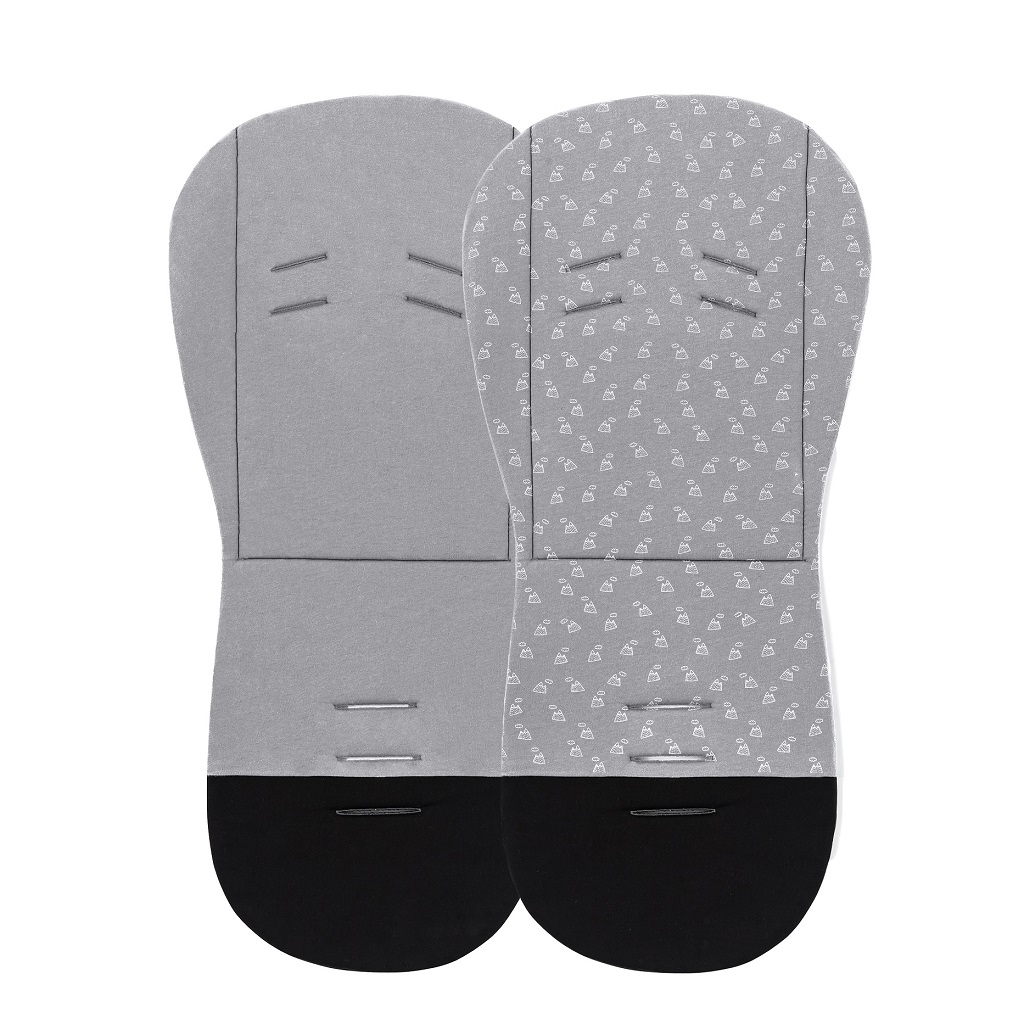 PETITE&amp;MARS Vložka do kočíka Foamy Grey Hills