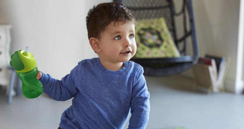 Philips AVENT Hrnček 300 ml Bendy s ohybnou slamkou chlapec