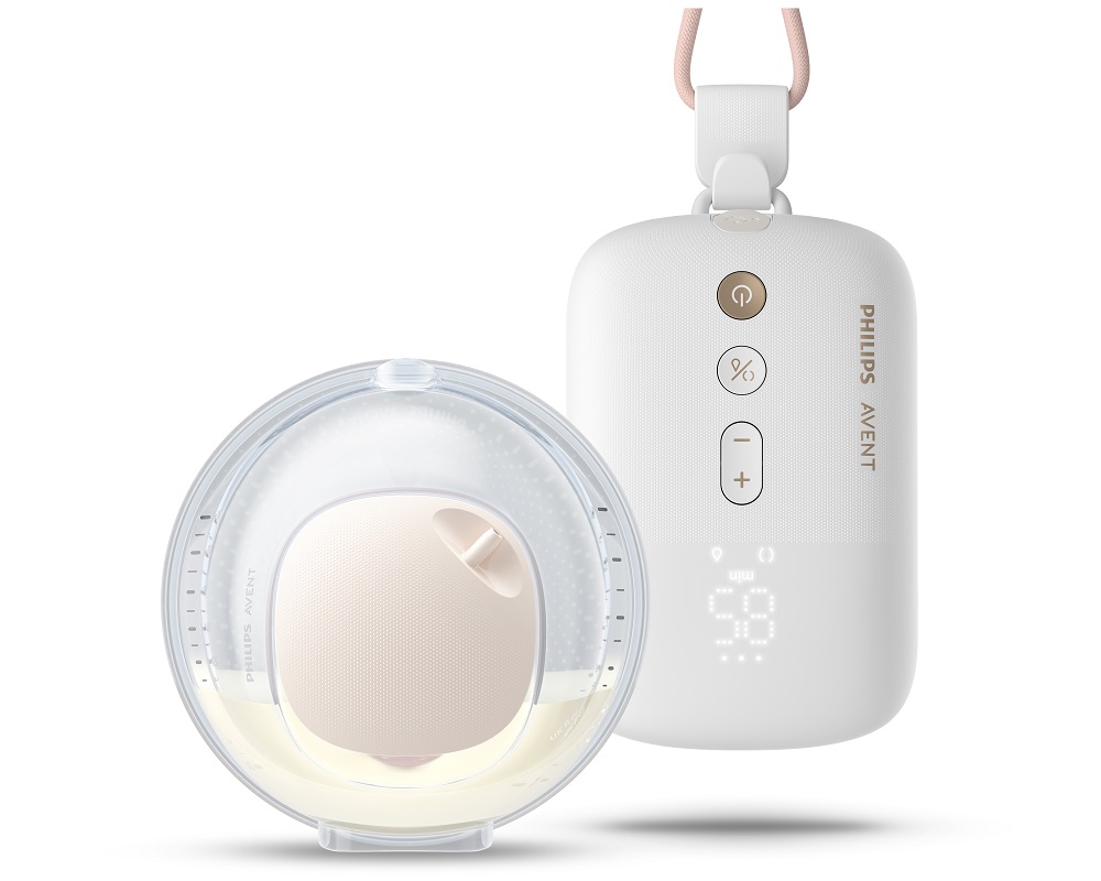 Philips AVENT Odsávačka materského mlieka elektrická Hands-Free Premium Plus SCF531/11