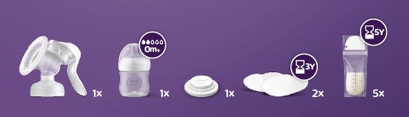 Philips AVENT Odsávačka materského mlieka manuálna SCF430/20