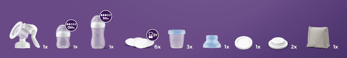 Philips AVENT Odsávačka materského mlieka manuálna štartovacia sada