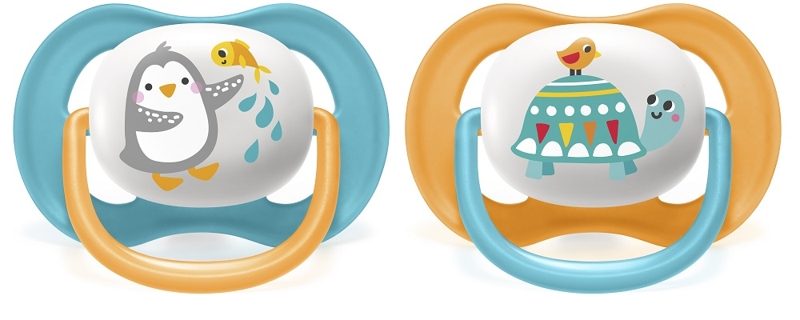 Philips AVENT Cumlík Ultra air zvieratko 6-18m chlapec 2 ks