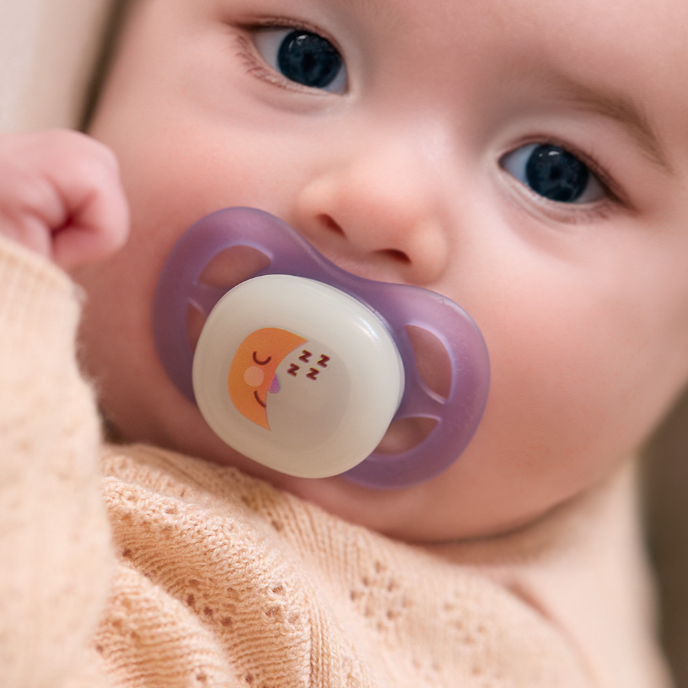 Philips AVENT Cumlík Ultrastart nočný 0-2m dievča 2 ks