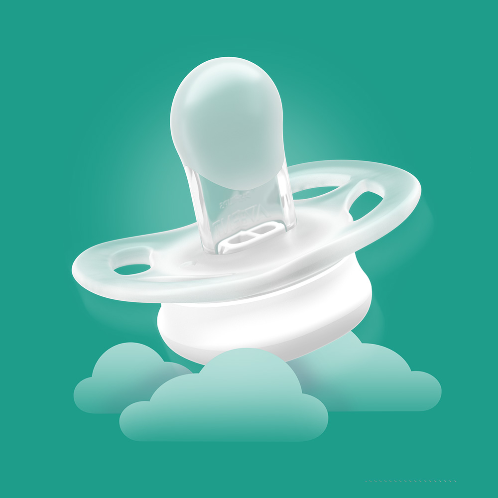 Philips AVENT Cumlík Ultrastart nočný 0-2m chlapec 2 ks