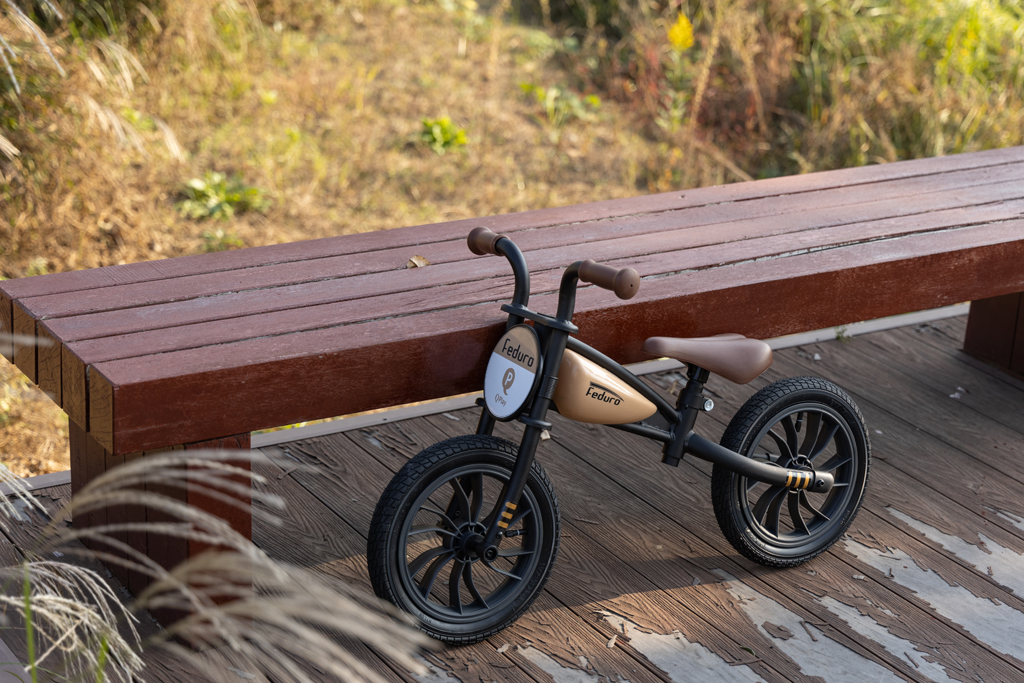 QPLAY Odrážadlo Feduro Beige, vek 3-6 rokov