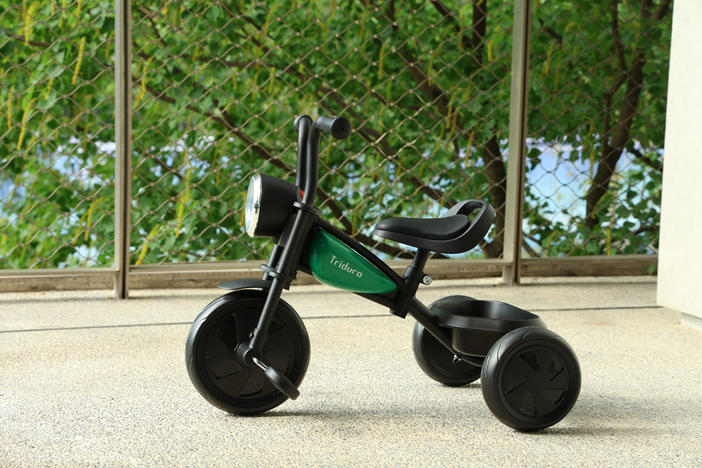 QPLAY Trojkolka Triduro Green, vek 2-6 rokov