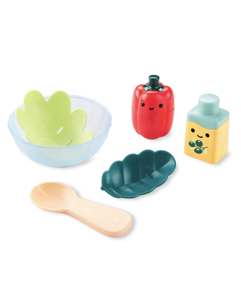 SKIP HOP Sada do vane 12m+ Tub to table café - Zábavný šalát