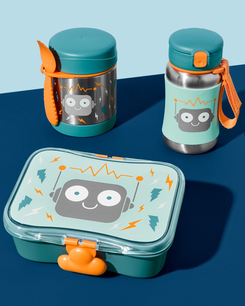 SKIP HOP Spark Style Krabička na desiatu 700 ml Robot 3r+