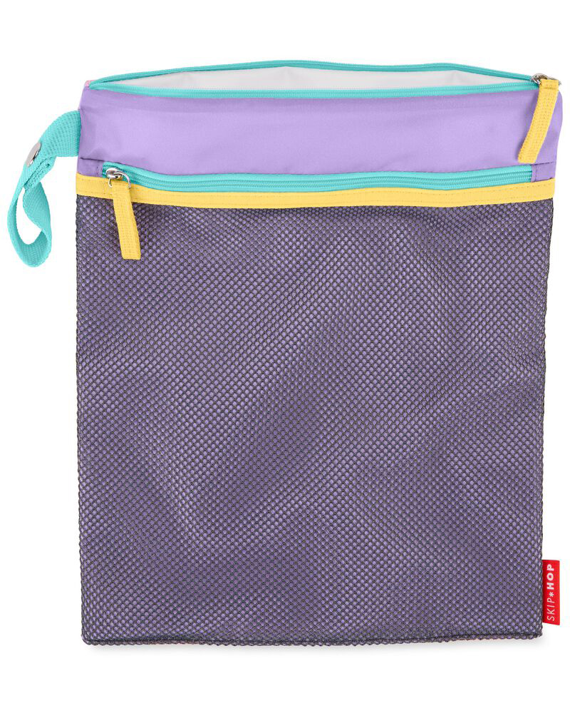 SKIP HOP Spark Style Vrecko nepremokavé fialovo-ružová 30 x 38 cm